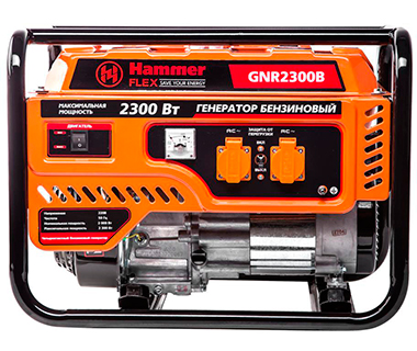 Бензиновый генератор HAMMER FLEX GNR2300B